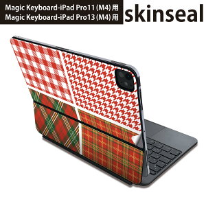 �}�W�b�N�L�[�{�[�h �p �X�L���V�[�� 11�C���` 13�C���` iPad Pro11(M4) iPad Pro13(M4)�p 2024�N���� ��5���� Magic Keyboard �Ή� �O�� �w�� �ی�V�[�� �l�C �`�F�b�N�@�ԁ@�� 012384