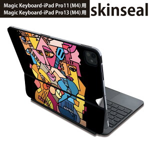 �}�W�b�N�L�[�{�[�h �p �X�L���V�[�� 11�C���` 13�C���` iPad Pro11(M4) iPad Pro13(M4)�p 2024�N���� ��5���� Magic Keyboard �Ή� �O�� �w�� �ی�V�[�� �l�C �G�@�@�J���t�� 013274