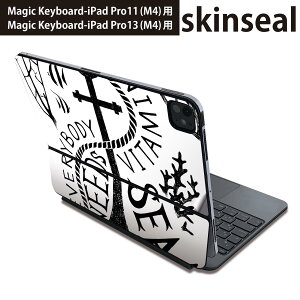 �}�W�b�N�L�[�{�[�h �p �X�L���V�[�� 11�C���` 13�C���` iPad Pro11(M4) iPad Pro13(M4)�p 2024�N���� ��5���� Magic Keyboard �Ή� �O�� �w�� �ی�V�[�� �l�C ��@�C�@�p�� 014498