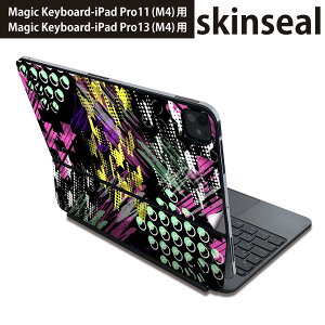 �}�W�b�N�L�[�{�[�h �p �X�L���V�[�� 11�C���` 13�C���` iPad Pro11(M4) iPad Pro13(M4)�p 2024�N���� ��5���� Magic Keyboard �Ή� �O�� �w�� �ی�V�[�� �l�C �f�U�C���@�J���t���@�璹�� 014846