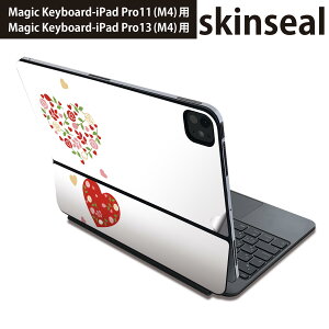 �}�W�b�N�L�[�{�[�h �p �X�L���V�[�� 11�C���` 13�C���` iPad Pro11(M4) iPad Pro13(M4)�p 2024�N���� ��5���� Magic Keyboard �Ή� �O�� �w�� �ی�V�[�� �l�C �n�[�g�@�s���N�@���킢�� 015523