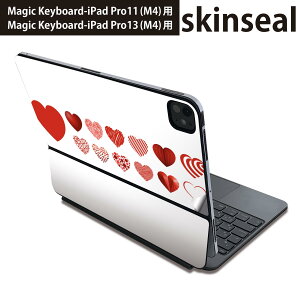 �}�W�b�N�L�[�{�[�h �p �X�L���V�[�� 11�C���` 13�C���` iPad Pro11(M4) iPad Pro13(M4)�p 2024�N���� ��5���� Magic Keyboard �Ή� �O�� �w�� �ی�V�[�� �l�C �n�[�g�@�ԁ@���킢�� 015883