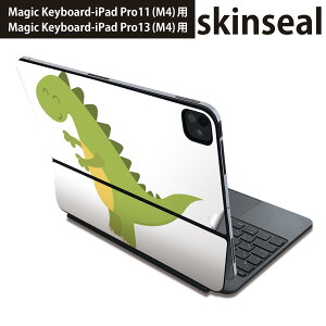 �}�W�b�N�L�[�{�[�h �p �X�L���V�[�� 11�C���` 13�C���` iPad Pro11(M4) iPad Pro13(M4)�p 2024�N���� ��5���� Magic Keyboard �Ή� �O�� �w�� �ی�V�[�� �l�C Dinosaurs�@���� 017740