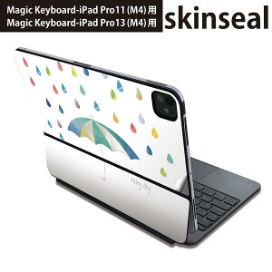 �}�W�b�N�L�[�{�[�h �p �X�L���V�[�� 11�C���` 13�C���` iPad Pro11(M4) iPad Pro13(M4)�p 2024�N���� ��5���� Magic Keyboard �Ή� �O�� �w�� �ی�V�[�� �l�C �P�@�J�@�~�J�@rainy 017808