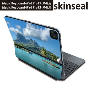 �}�W�b�N�L�[�{�[�h �p �X�L���V�[�� 11�C���` 13�C���` iPad Pro11(M4) iPad Pro13(M4)�p 2024�N���� ��5���� Magic Keyboard �Ή� �O�� �w�� �ی�V�[�� �l�C �C �R �ʐ^ �� 018342