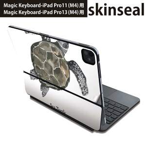 �}�W�b�N�L�[�{�[�h �p �X�L���V�[�� 11�C���` 13�C���` iPad Pro11(M4) iPad Pro13(M4)�p 2024�N���� ��5���� Magic Keyboard �Ή� �O�� �w�� �ی�V�[�� �l�C �C�̐��� �C�K�� chelonioidea 019731
