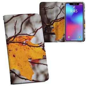 Galaxy Note20 Ultra 5G SC-53A / SCG06 共通対応 内側プリント sc53a 対応 ケース カバー 手帳型 マグネット式 ピタッと閉まる レザーケース カード収納 ポケット 022909 秋 葉っぱ 紅葉