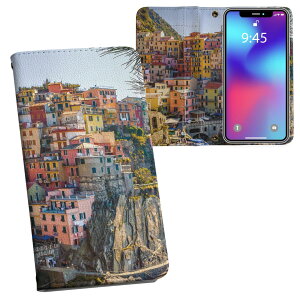 AQUOS wish2 / wish 用 SH-51C / SHG06 / A104SH / SH-M20 共通対応 内側プリント 対応 ケース カバー 手帳型 マグネット式 ピタッと閉まる レザーケース カード収納 ポケット 023465 風景 写真