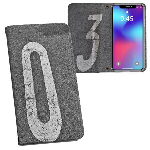 iPhone14 6.1インチ 用 手帳型 内側プリント ケース カバー 各キャリア iPhone 14 共通対応 ケース カバー 手帳型 マグネット式 ピタッと閉まる レザーケース カード収納 ポケット 025921 道路 数字