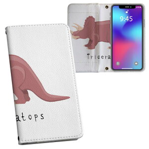 Pixel 10a �p �����v�����g Google pixel10a �Ή� �P�[�X �J�o�[ �蒠�^ �}�O�l�b�g�� �s�^�b�ƕ܂� ���U�[�P�[�X �J�[�h���[ �|�P�b�g 017696 �g���P���g�v�X�@Triceratops�@����
