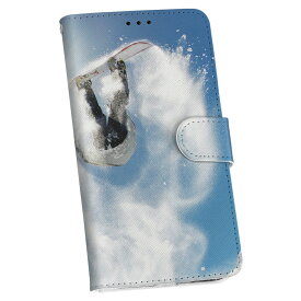 iPod touch 7(2019)/6(2015) アイポッドタッチ 第7世代 第6世代 ケース カバー スマホケース スマホカバー 手帳型 手帳タイプ 革 igcase 003388 スポーツ クール スポーツ　雪　写真