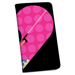 XPERIA XZ1 Compact SO-02K エクスペリア so02k スマホケース スマホカバー ケース カバー 手帳型 手帳タイプ 革 igcase 006517 ユニーク アフロ ハート