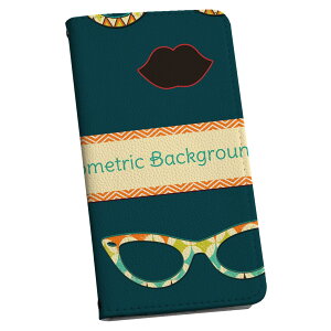 SO-01F XPERIA Z1 エクスペリアz1 docomo ドコモ so01f 手帳型 スマホ カバー カバー レザー ケース 手帳タイプ フリップ ダイアリー 二つ折り 革 007385 眼鏡 カラフル 髭 模様