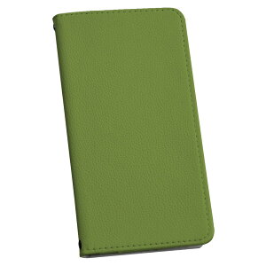 SCV41 Galaxy S10 ギャラクシー エステン au エーユー scv41 手帳型 スマホ カバー カバー レザー ケース 手帳タイプ フリップ ダイアリー 二つ折り 革 008983 シンプル 無地 緑