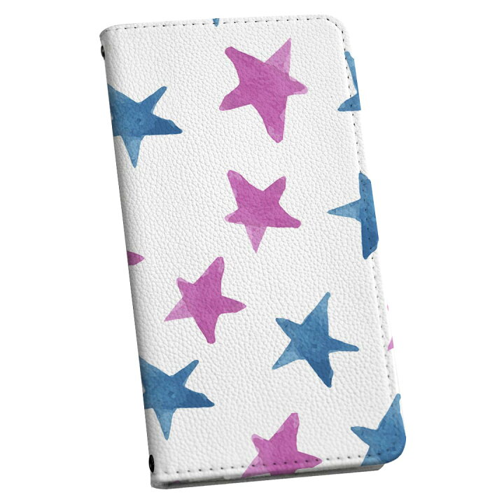 楽天市場 Sh 02g Disney Mobile ディズニーモバイル Sh02g Docomo ドコモ カバー 手帳型 レザー ケース 手帳タイプ フリップ ダイアリー 二つ折り 革 星 青 紫 0104 スマコレ