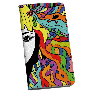 SCV45 Galaxy Note10+ ギャラクシー ノート プラス au エーユー scv45 手帳型 スマホ カバー カバー レザー ケース 手帳タイプ フリップ ダイアリー 二つ折り 革 013591 顔 派手 カラフル