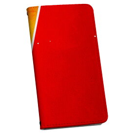 iPhone11 6.1インチ 専用 ケース カバー 手帳型 マグネット式 ピタッと閉まる レザーケース sc02k カード収納 ポケット igcase 001246 赤　オレンジ　模様
