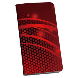 Xperia XZ3 SO-01L エクスペリア XZ3 専用 ケース カバー 手帳型 マグネット式 ピタッと閉まる レザーケース so01l カード収納 ポケット igcase 002950 赤　シンプル