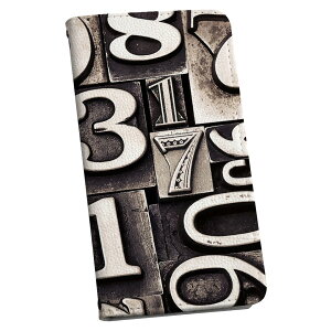 スマホケース 最新機種対応 スマホカバー 手帳型 マグネット式 フリップ ほぼ全機種対応 iPhone Xperia AQUOS Galaxy Arrows Huaweiなど ケース カバー 手帳タイプ 革 igcase 003456 数字 レトロ