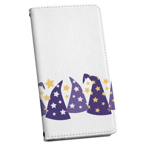 Xperia 10 IV SO-52C SOG07 共通対応 専用 ケース カバー 手帳型 マグネット式 ピタッと閉まる レザーケース so52c カード収納 ポケット igcase 020154 ハロウィン Halloween