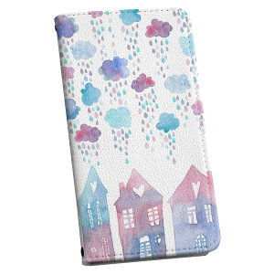 Galaxy A54 5G ギャラクシー SC-53D SCG21 専用 ケース 共通対応 カバー 手帳型 マグネット式 ピタッと閉まる レザーケース sc53d カード収納 ポケット igcase 020819 マスクデザイン 梅雨 rainy season
