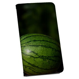 Google pixel 6 用 ケース 2021 モデル 専用 ケース カバー 手帳型 マグネット式 ピタッと閉まる レザーケース カード収納 ポケット igcase 023561 スイカ　果物　フルーツ