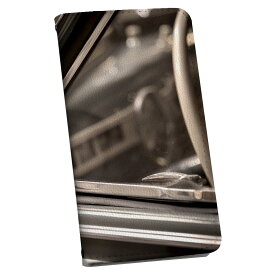 スマホケース 最新機種対応 スマホカバー 手帳型 マグネット式 フリップ ほぼ全機種対応 iPhone Xperia AQUOS Galaxy Arrows Huaweiなど ケース カバー 手帳タイプ 革 igcase 023939 車　セピア