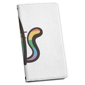 Xperia 10 VI 用 ケース カバー 手帳型 SO-52E / SOG14 / A402SO / 共通対応 マグネット式 ピタッと閉まる レザーケース カード収納 ポケット igcase 031849 ねこ かわいい カラフル