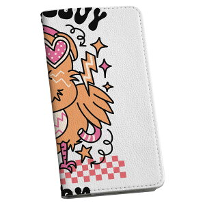 AQUOS wish5 �p �X�}�z�J�o�[ SH-52F / SH-M32 ���ʑΉ� �P�[�X �J�o�[ �蒠�^ �}�O�l�b�g�� �s�^�b�ƕ܂� ���U�[�P�[�X �J�[�h���[ �|�P�b�g 035592 �N�[�� �� �L�����N�^�[ �|�b�v