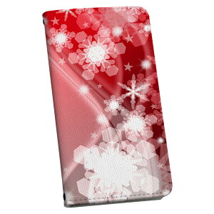 Google Pixel 9 Pro XL 専用 ケース カバー 手帳型 マグネット式 ピタッと閉まる レザーケース pixel9proxl カード収納 ポケット igcase 005630 雪 結晶 赤 レッド