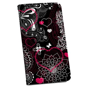 Xperia XZs SOV35 �G�N�X�y���A XZs ��p �P�[�X �J�o�[ �蒠�^ �}�O�l�b�g�� �s�^�b�ƕ܂� ���U�[�P�[�X �J�[�h���[ �|�P�b�g igcase 006462 ���@�n�[�g�@�͗l