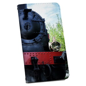 iPhone15 6.1インチ 専用 各キャリア iPhone 15 共通対応 ケース カバー 手帳型 マグネット式 ピタッと閉まる レザーケース iphone 15 カード収納 ポケット igcase 006487 写真 機関車