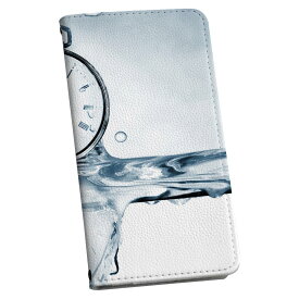 LGV33 Qua phone PX キュア フォン lgv33 専用 ケース カバー 手帳型 マグネット式 ピタッと閉まる レザーケース カード収納 ポケット igcase 007577 時計　写真　水