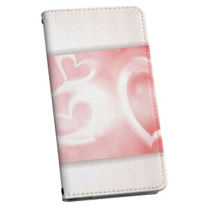 Xperia 10 V �p �X�}�z�J�o�[ SO-52D / SOG11 / A302SO / XQ-DC44 ���ʑΉ� �P�[�X �J�o�[ �蒠�^ �}�O�l�b�g�� �s�^�b�ƕ܂� ���U�[�P�[�X �J�[�h���[ �|�P�b�g 007834 �n�[�g�@�ԁ@���b�h�@�s���N