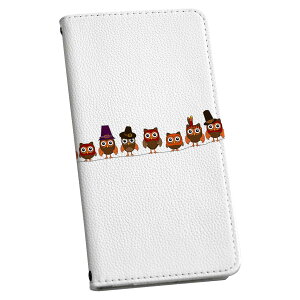 Xperia 10 VI 用 ケース カバー 手帳型 SO-52E / SOG14 / A402SO / 共通対応 マグネット式 ピタッと閉まる レザーケース カード収納 ポケット igcase 009451 動物 鳥 キャラクター