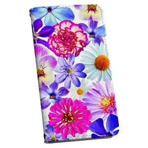 Google Pixel 9 Pro XL 専用 ケース カバー 手帳型 マグネット式 ピタッと閉まる レザーケース pixel9proxl カード収納 ポケット igcase 011116 花  カラフル