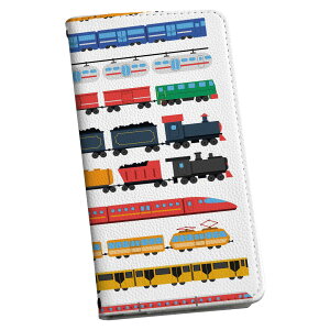 SH-04L AQUOS R3 アクオス r3 sh04l 専用 ケース カバー 手帳型 マグネット式 ピタッと閉まる レザーケース カード収納 ポケット igcase 013183 乗り物 電車 汽車