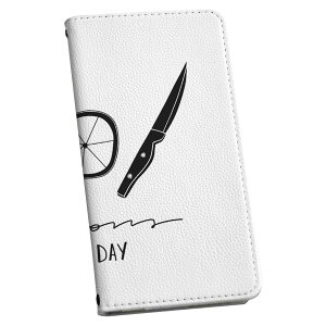 Galaxy S22 SC-51C / SCG13 共通対応 専用 ケース カバー 手帳型 マグネット式 ピタッと閉まる レザーケース sc51c カード収納 ポケット igcase 015742 レモン 食べ物 野菜 モノクロ