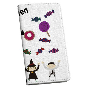 Disney Mobile on docomo DM-01K 専用 ケース カバー 手帳型 マグネット式 ピタッと閉まる レザーケース dm01k カード収納 ポケット igcase 017460 ハロウィン かわいい 仮装 かわいい お菓子