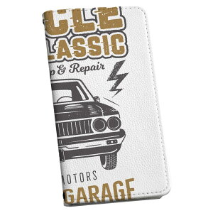 OPPO A54 5G OPG02 専用 ケース カバー 手帳型 oppoa54 マグネット式 ピタッと閉まる レザーケース カード収納 ポケット igcase 017531 乗り物 車 ヴィンテージ レトロ