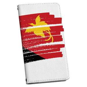 Galaxy A23 5G SC-56C SCG18 専用 ケース カバー 手帳型 マグネット式 ピタッと閉まる レザーケース sc56c カード収納 ポケット igcase 018534 国旗 papua-new-guinea パプアニューギニア