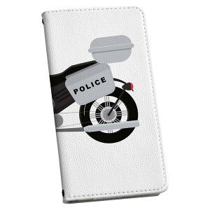 SH-01L AQUOS sense2 アクオス センスツー 専用 ケース カバー 手帳型 マグネット式 ピタッと閉まる レザーケース docomo ドコモ sh01l カード収納 ポケット igcase 019978 乗り物 アメリカ パトカー