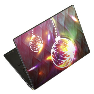 ノートパソコン スキンシール 17インチまで対応 汎用ステッカー 2枚セット LAVIE用 FMV用 LIFEBOOK用 Dynabook用 Lenovo用 Thinkbook用 IdeaPad用 HP用 Pavillon用 ENVY用 Elite用 Dell用 Vostro用 Inspiron用 VAIO用 000436