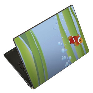 ノートパソコン スキンシール 17インチまで対応 汎用ステッカー 2枚セット LAVIE用 FMV用 LIFEBOOK用 Dynabook用 Lenovo用 Thinkbook用 IdeaPad用 HP用 Pavillon用 ENVY用 Elite用 Dell用 Vostro用 Inspiron用 VAIO用 001421