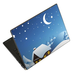 ノートパソコン スキンシール 17インチまで対応 汎用ステッカー 2枚セット LAVIE用 FMV用 LIFEBOOK用 Dynabook用 Lenovo用 Thinkbook用 IdeaPad用 HP用 Pavillon用 ENVY用 Elite用 Dell用 Vostro用 Inspiron用 VAIO用 001484