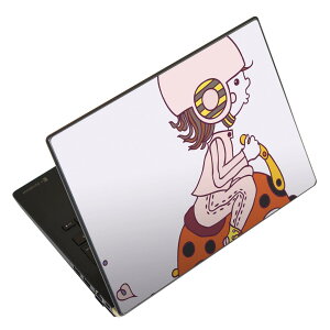 ノートパソコン スキンシール 17インチまで対応 汎用ステッカー 2枚セット LAVIE用 FMV用 LIFEBOOK用 Dynabook用 Lenovo用 Thinkbook用 IdeaPad用 HP用 Pavillon用 ENVY用 Elite用 Dell用 Vostro用 Inspiron用 VAIO用 003512