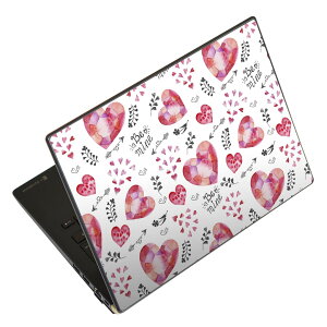 ノートパソコン スキンシール 17インチまで対応 汎用ステッカー 2枚セット LAVIE用 FMV用 LIFEBOOK用 Dynabook用 Lenovo用 Thinkbook用 IdeaPad用 HP用 Pavillon用 ENVY用 Elite用 Dell用 Vostro用 Inspiron用 VAIO用 020615