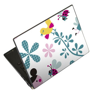 ノートパソコン スキンシール 17インチまで対応 汎用ステッカー 2枚セット LAVIE用 FMV用 LIFEBOOK用 Dynabook用 Lenovo用 Thinkbook用 IdeaPad用 HP用 Pavillon用 ENVY用 Elite用 Dell用 Vostro用 Inspiron用 VAIO用 004461