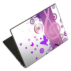 ノートパソコン スキンシール 17インチまで対応 汎用ステッカー 2枚セット LAVIE用 FMV用 LIFEBOOK用 Dynabook用 Lenovo用 Thinkbook用 IdeaPad用 HP用 Pavillon用 ENVY用 Elite用 Dell用 Vostro用 Inspiron用 VAIO用 004672