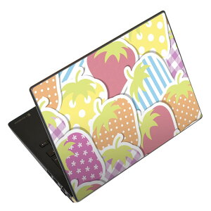 ノートパソコン スキンシール 17インチまで対応 汎用ステッカー 2枚セット LAVIE用 FMV用 LIFEBOOK用 Dynabook用 Lenovo用 Thinkbook用 IdeaPad用 HP用 Pavillon用 ENVY用 Elite用 Dell用 Vostro用 Inspiron用 VAIO用 005165